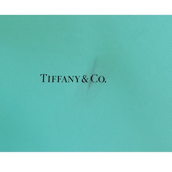 Tiffany & Co. Blue Storage Box Medium Size Some Flaws 10x6.5x5.5 Inches - Picture 8 of 9
